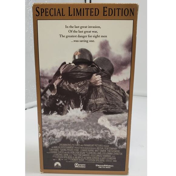 Saving Private Ryan (VHS, 2000, 2-Tape Set, Special Limited Edition) PRE-OWNED - Picture 2 of 8